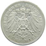 Alemania. 5 mark. 1914. E. Friedrich August ... 