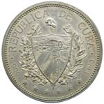 Cuba. 1 peso. 1897. KM-M2. Ag 22,57 gr. ... 