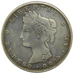 Guatemala. 1 peso. 1882. ... 