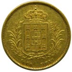 Portugal. 5000 reis. 1862. KM#508. Au 8,84 ... 