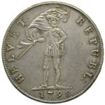 Suiza. 40 batzen. 1798. ... 