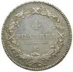 Suiza. 4 Franken. 1801. B. KM#A10. ... 