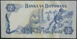 Botswana. 2 Pula. ND (1982). (Pick 7 c). 