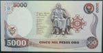 Colombia. 5000 pesos oro. 5.8.1986. (Pick ... 