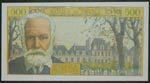 Francia. 500 francs. 5.12.1957. (Pick 133 ... 