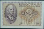 Italia. 5 lire. 1940. ... 