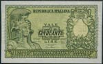 Italia. 50 lire. 1951. ... 