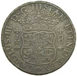 Carlos III (1759-1788). 1761. JM. 8 reales. ... 