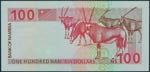 Namibia.100 namibia dollars. ND (1993). ... 