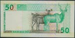 Namibia. 50 namibia dollars. ND (1999). ... 