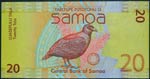 Samoa. 20 tala. ND (2008). (Pick 40 a). ... 