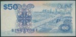 Singapur. 50 dollars. ND (1987). (Pick 22a). ... 