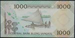 Vanuatu. 1000 vatu. ND (1982). (Pick ... 