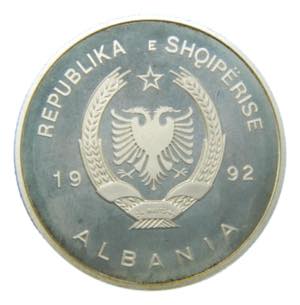 Albania 1992. 10 Leke. (Km#70) Olympics - ... 