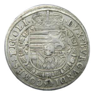 Austria 1632. Thaler. Leopoldo V. (Dav-3338) ... 
