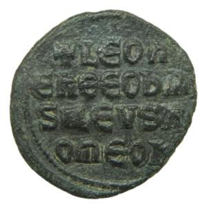 LEÓN VI (886-912). Constantinopla. Follis. ... 