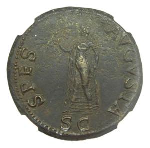 Claudio I (41-54 dC). Sestercio. a/ TI ... 