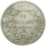 Bolivia. Boliviano. 1870 ... 