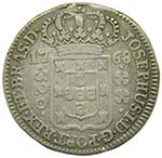 Brasil. 320 Reis. 1768. ... 
