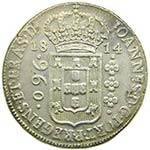 Brasil. 960 Reis. 1814 ... 