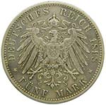 Alemania. Bayern. 5 Mark 1898 D.  Otto. ... 