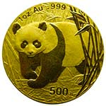 China. 500 yuan. 2001. ... 