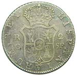 FERNANDO VII. 2 Reales. 1811 SF. Catalunya. ... 