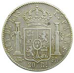 FERNANDO VII. 8 Reales. 1822 SR. Madrid. ... 