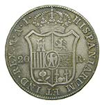 JOSÉ NAPOLEÓN. 20 Reales de vellón. 1810. ... 