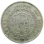 ISABEL II (1833-1868). 20 reales. 1850 CL. ... 