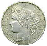 Francia 2 Francs 1871 A. ... 