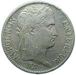 Francia. 5 Francs 1812 D ... 