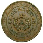 Guatemala medalla. 1890 . 15 de octubre de ... 