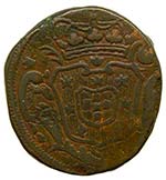 India-Portugesa 1/2 Tanga (30 Reis) 1774 ... 