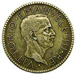 Italia . 20 lire 1927 R ... 