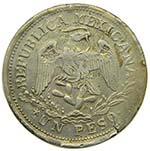 Mexico. 1914 . peso . Guerrero. Emiliano ... 
