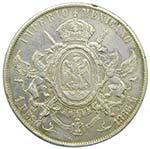 Mexico . 1 Peso. 1866. Maximiliano ... 