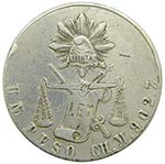 Mexico. 1 Peso Chiuahua ... 