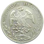 Mexico. 8 reales. Zacatecas  . 1887 FZ ... 