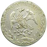 Mexico. 8 reales. Mexico City . 1888 MH. ... 