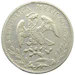 Mexico. 8 reales. Zacatecas  . 1896 FZ   ... 