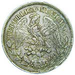 Mexico . 1 Peso 1898 AM. (km#409.2) 27,05 gr ... 