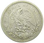Mexico. 1 Peso Mexico City. 1908. GV. ... 