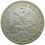 Mexico. 1 Peso 1910 (km#453) 27,09 gr Ag. ... 