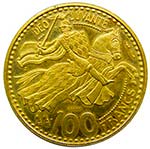 Monaco 100 francs 1950 ESSAI. (E-35)  Ranier ... 