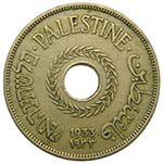 Palestina 20 mils 1933 (km#5) Copper-nickel ... 