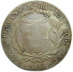Peru. 8 reales 1855 MB. (km#142.10a) 24,23  ... 