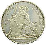 Suiza 5 Franc  1867 ... 