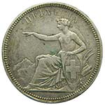Suiza 5 Franc 1874  ... 