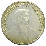 Suiza  5 Francs 1923 B ... 